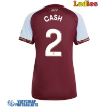 Aston Villa Matty Cash #2 Replica Home Shirt Ladies 2025-26 Short Sleeve